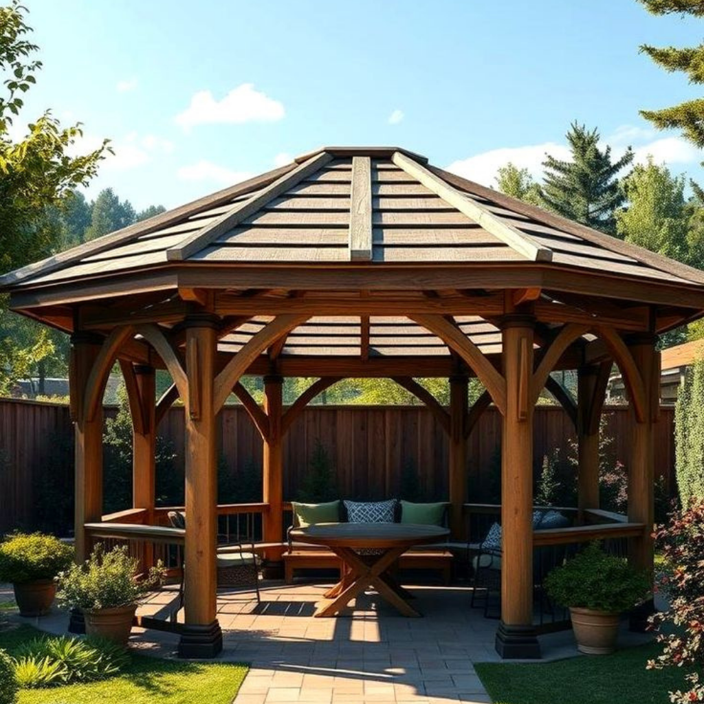 Wooden Gazebo Dubai